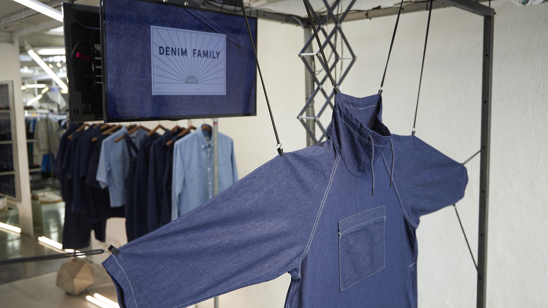 Levi's Made&Crafted Denim Family, Metal Structure Models